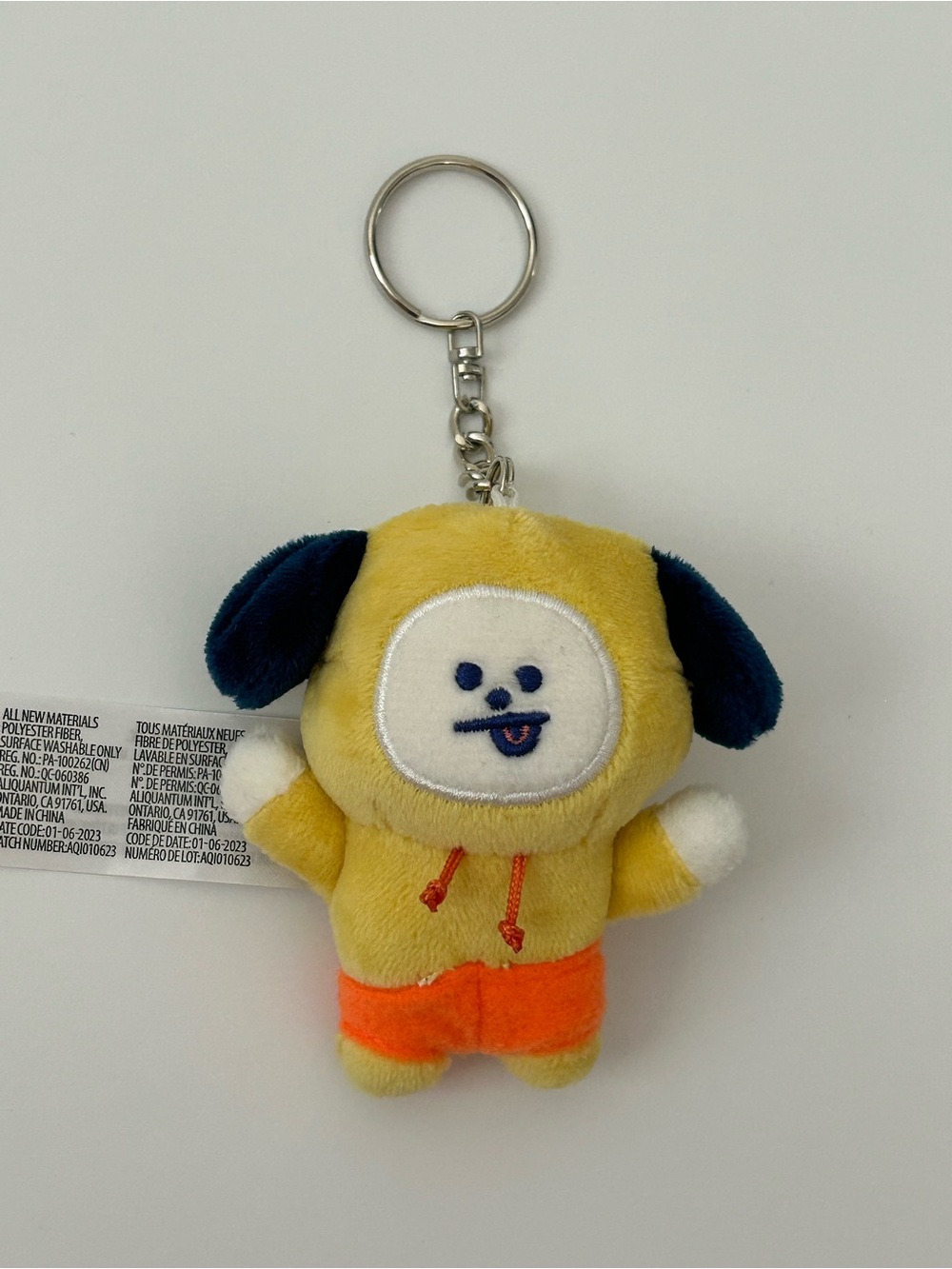 BTS BT21 Bon Voyage Series 1 Chimmy Plush Bag Charm Keychain
Kawaii
3”
Cute
Fun